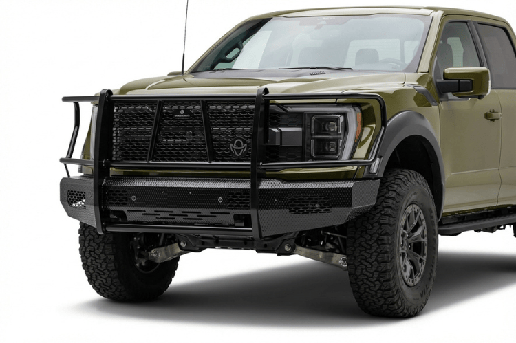 Ranch Hand Summit front bumper replacement FSF24HBL1 for 2024–2026 Ford F-150, delivering rugged steel protection.