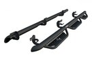 Ranch Hand Midnight nerf bars MRSD101C6B6S for 2009–2026 Dodge Ram 2500/3500, featuring durable construction and a stealth black finish.