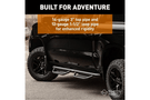 Ranch Hand Midnight step bars MRSF151C1B4S for 2015–2026 Ford F150, providing durable, slip-resistant side steps with a blacked-out finish.