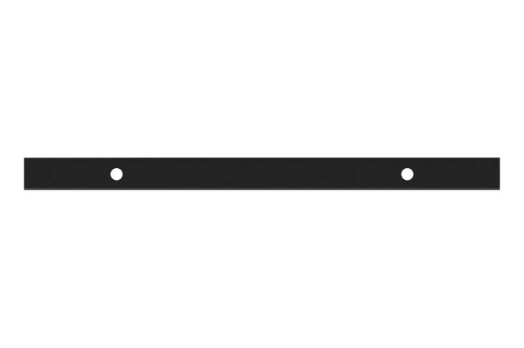 Ranch Hand parking aid sensor bracket PSD25HBL1 for 2019–2025 Ram 1500, designed for parking sensor relocation and proper fitment.