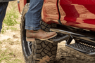 Ranch Hand Legend running steps RSD101C6B6S installed on a Dodge Ram 1500 for sturdy side access and rugged truck styling.