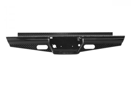 Ranch Hand BBC010BLL Legend Series aftermarket rear bumper for 2001–2007 Chevy Silverado 2500/3500, a tough and functional back bumper replacement built for strength and style