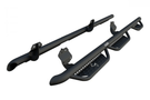 Midnight Ranch Hand truck nerf bars MRSF171S8B6S for 2015-2026 Ford F150, durable nerf bars truck for easy access.