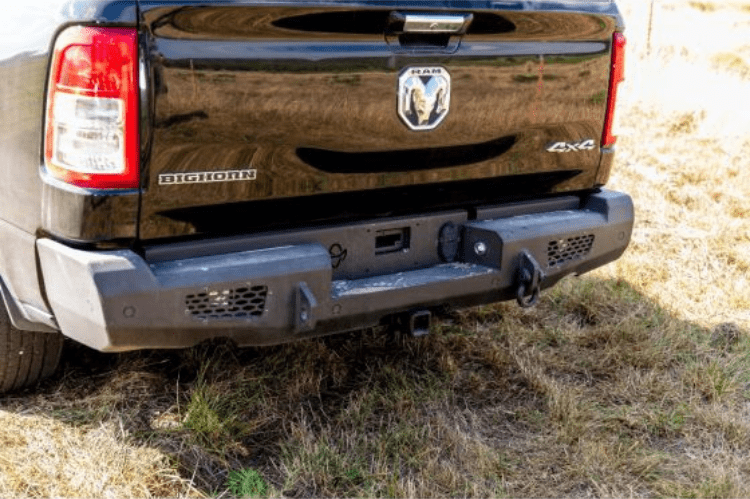 Ranch Hand MBD19HBMSL 2019-2024 Dodge Ram 1500 Midnight Rear Bumper with Side Exhaust