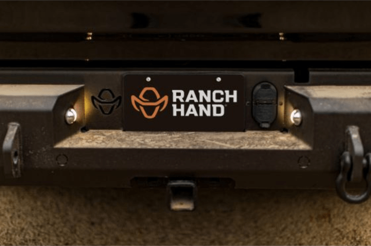 Ranch Hand MBD19HBMSL 2019-2024 Dodge Ram 1500 Midnight Rear Bumper with Side Exhaust