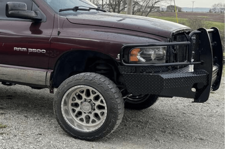 2005 Dodge Ram 2500 Ranch Hand Bumper Ranch Hand FSD031BL1 Summit Dodge Ram 2500/3500 Front Bumper 2003-2005