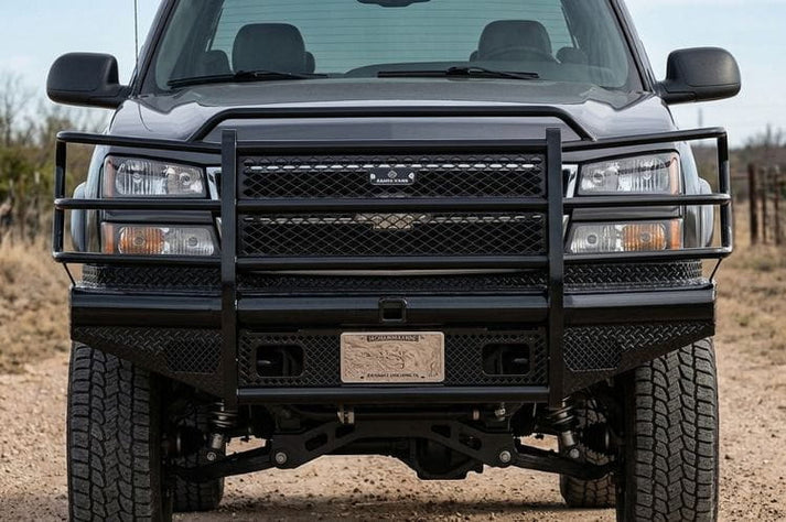 Ranch Hand FBC031BLR Legend Chevy Silverado 2500/3500 Front Bumper 2003 ...