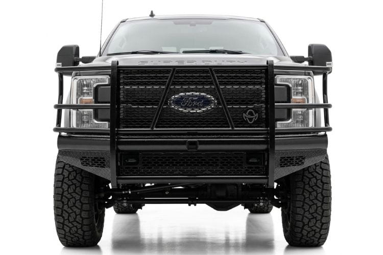 Heavy-duty Legend bumper FBF201BLR for Ford Superduty by Ranch Hand