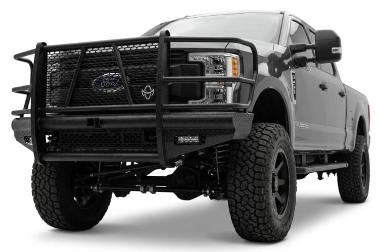 Heavy-duty Legend bumper FBF201BLR for Ford Superduty by Ranch Hand