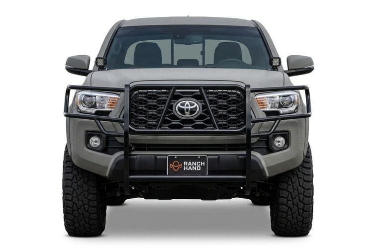 Ranch Hand Legend grille guard GGF24HBL1 for 2015–2026 Ford F-150 trucks with a bold, full-front protective design