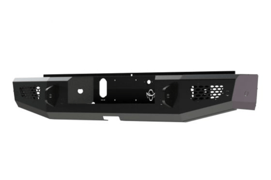 Ranch Hand Midnight Rear Bumper MBF15HBMSL – premium back bumper for 2015-2023 Ford F150, ideal for off-road use