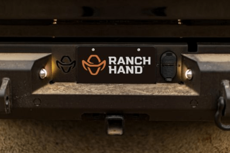 Ranch Hand Midnight Rear Bumper MBF15HBMSL – premium back bumper for 2015-2023 Ford F150, ideal for off-road use