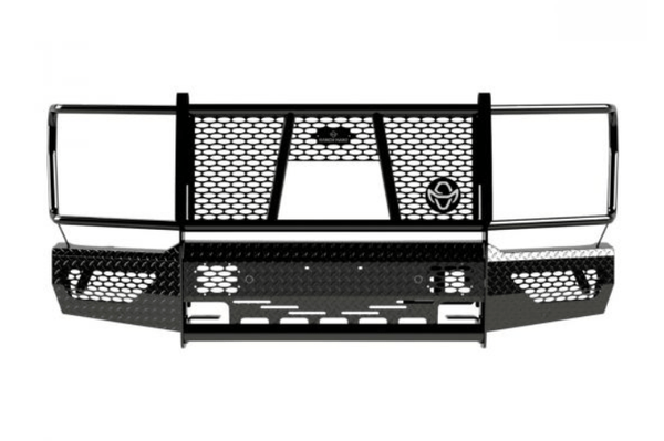 thumbnail image 2 of Chrome Steel Front Bumper Face Bar For 2021-2023 Ford F150 – No Sensor Holes (berliii) 2 of 4