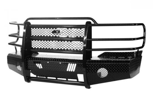 Ranch Hand FSG031BL1 Summit Series front bumper for 2003–2007 GMC Sierra 2500HD/3500 Classic, heavy-duty steel construction with rugged grille guard.