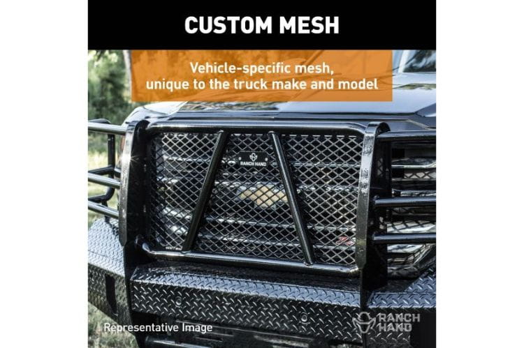 Ranch Hand FSG22HBL1 2022-2026 GMC Sierra 1500 Summit Front Bumper with Grille Guard