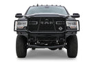 Steel grille guard Ranch Hand GGD191BL1 for Dodge Ram 2500/3500, rugged front-end protection without camera compatibility