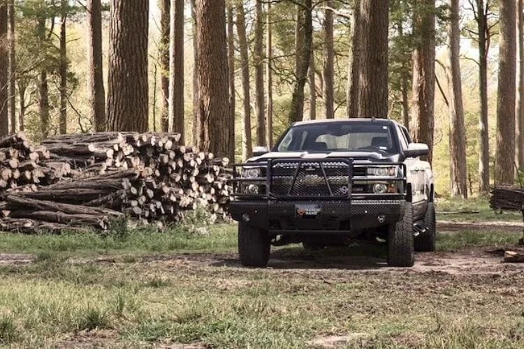 Ranch Hand Summit Front Bumper FSG241BL1 for 2024-2026 GMC Sierra 2500HD/3500HD, heavy duty truck bumper for rugged protection
