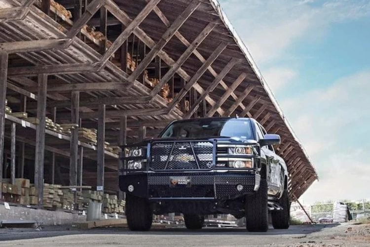 Ranch Hand Summit Front Bumper FSG241BL1 for 2024-2026 GMC Sierra 2500HD/3500HD, heavy duty truck bumper for rugged protection