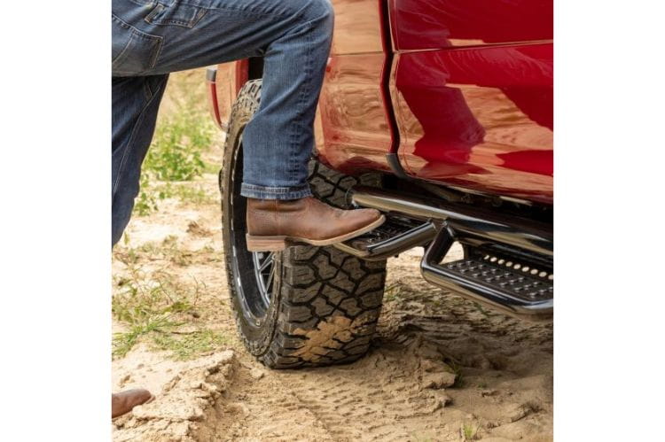 Ranch Hand nerf bars RSC191C6B6S for 2019-2026 Chevy Silverado 2500HD/3500HD durable heavy duty ranch hand running steps