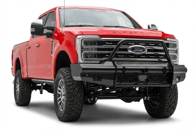 F250 Ranch Hand Install Ranch Hand BTF231BLR 2023-2026 Ford F250/F350 Superduty Legend Bullnos ...