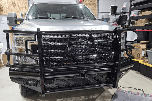 Heavy-duty Legend bumper FBF201BLR for Ford Superduty by Ranch Hand