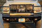 Ranch Hand Legend front bumper grille guard on Ram 2500 2025-2026 front view with full grille protection