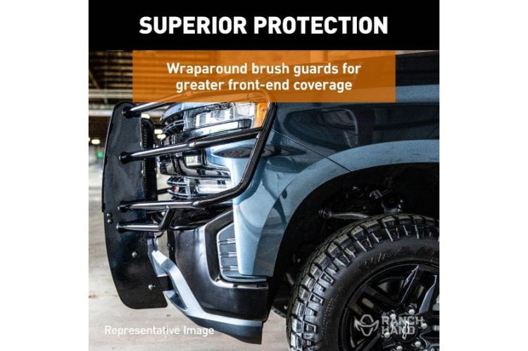 Ranch Hand Legend grille guard GGD251BL1 for 2025-2026 Ram 2500/3500 heavy duty ranch hand grille guard protection