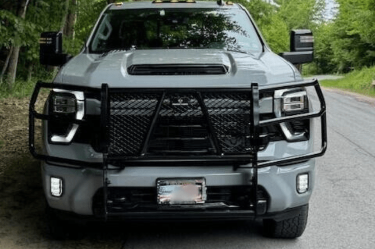 Ranch Hand GGC241BL1 2024-2026 Chevy Silverado 2500HD/3500HD Legend Series Grille Guard (Fits to Diesel)