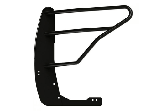 Ranch Hand Legend grille guard GGG23MBL1 with factory tow hooks on 2023–2026 GMC Canyon
