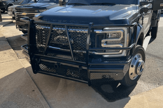 Ranch Hand FBF231BLR 2023-2026 Ford F250 F350 Superduty Legend Front Bumper with Grille Guard black rugged heavy-duty aftermarket upgrade