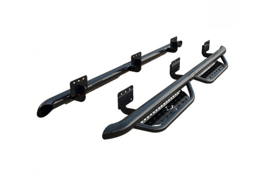 Ranch Hand Legend side nerf bar RSD19HC1B4S installed on 2019–2026 Ram 1500