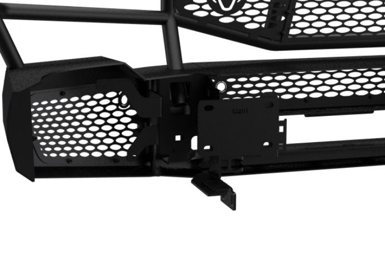 Ranch Hand MFG201BM1 2020-2023 GMC Sierra 2500/3500 Midnight Series Front Bumper With Grille Guard