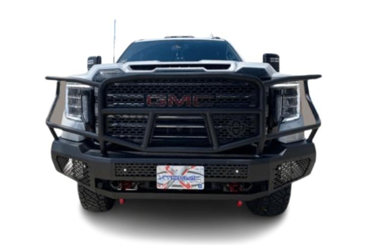 Ranch Hand MFG201BM1 2020-2023 GMC Sierra 2500/3500 Midnight Series Front Bumper With Grille Guard