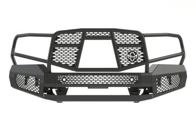 Ranch Hand Midnight Series front bumper with grille guard for 2016–2023 Toyota Tacoma – rugged truck protection