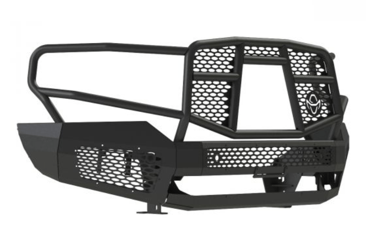 Ranch Hand Midnight Series front bumper with grille guard for 2016–2023 Toyota Tacoma – rugged truck protection
