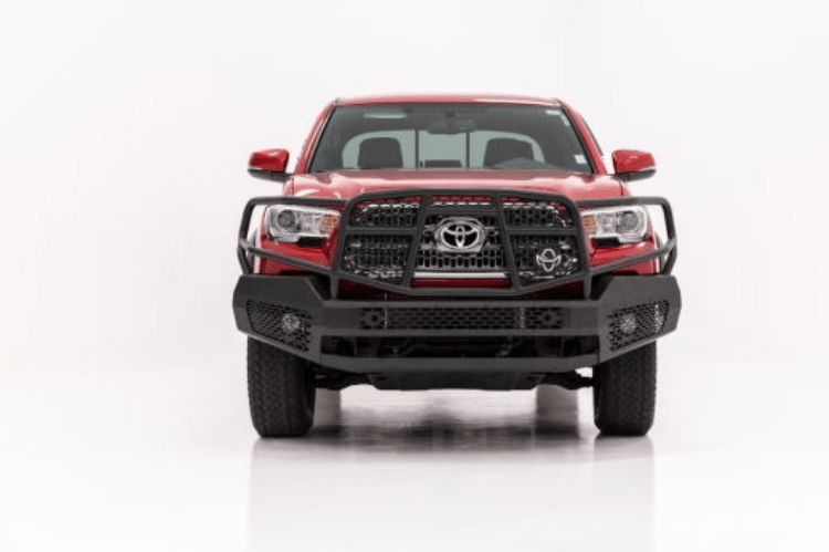 Ranch Hand Midnight Series front bumper with grille guard for 2016–2023 Toyota Tacoma – rugged truck protection