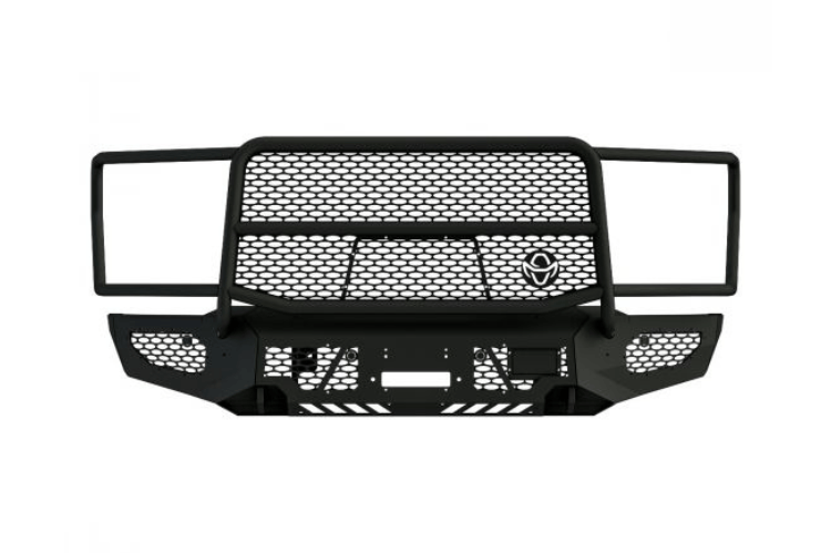 Ranch Hand Midnight front bumper with grille guard for Ford F150 – durable Ranch Hand front bumper replacement