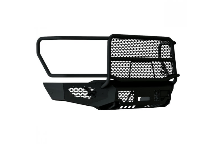 Ranch Hand Midnight front bumper with grille guard for Ford F150 – durable Ranch Hand front bumper replacement