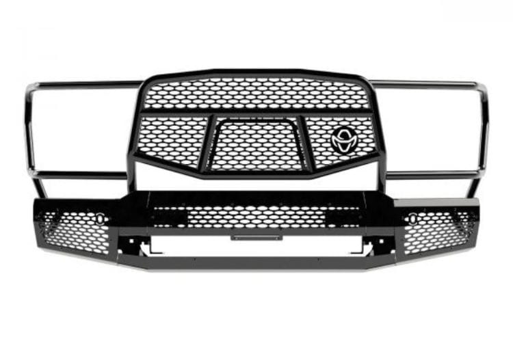 Ranch Hand Midnight grille guard MFF21HBM1 for 2021-2023 Ford F150 durable ranch hand grille guard for truck protection