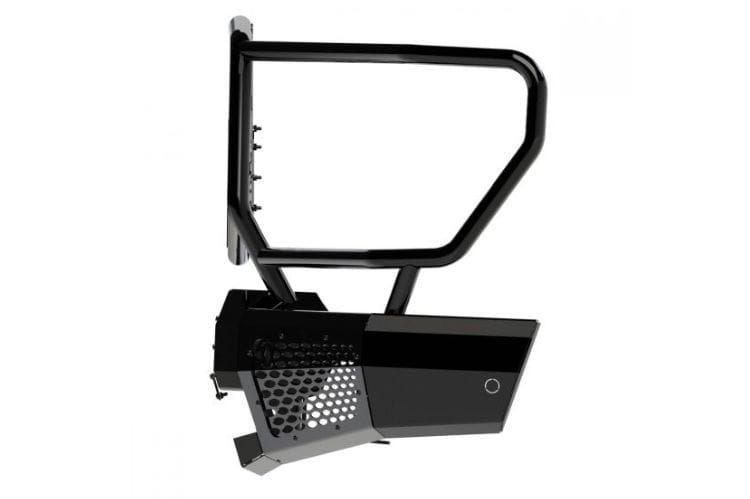Ranch Hand Midnight grille guard MFF21HBM1 for 2021-2023 Ford F150 durable ranch hand grille guard for truck protection