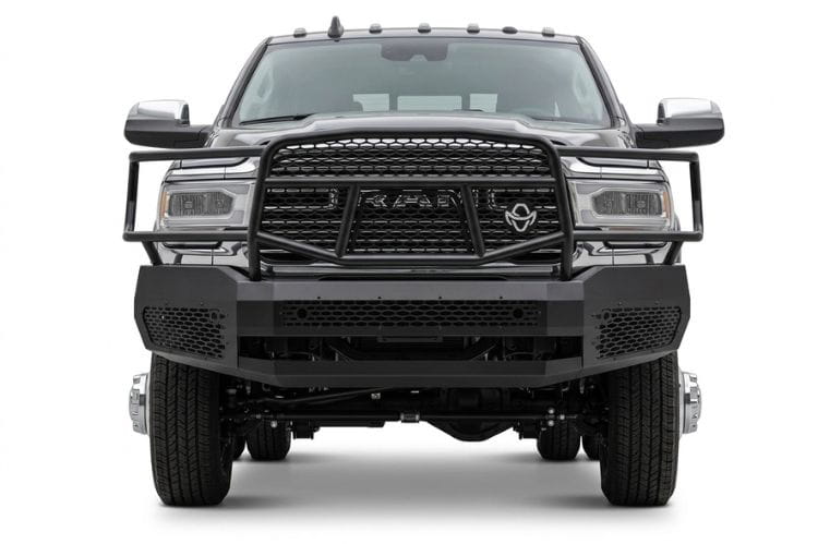 Ranch Hand MFD191BM1 2019-2024 Dodge Ram 2500/3500 Midnight Series Front Bumper with Grille Guard