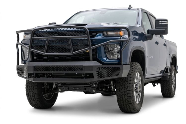 Ranch Hand MFC201BM1 2020-2023 Chevy Silverado 2500/3500 Midnight Series Front Bumper With Grille Guard