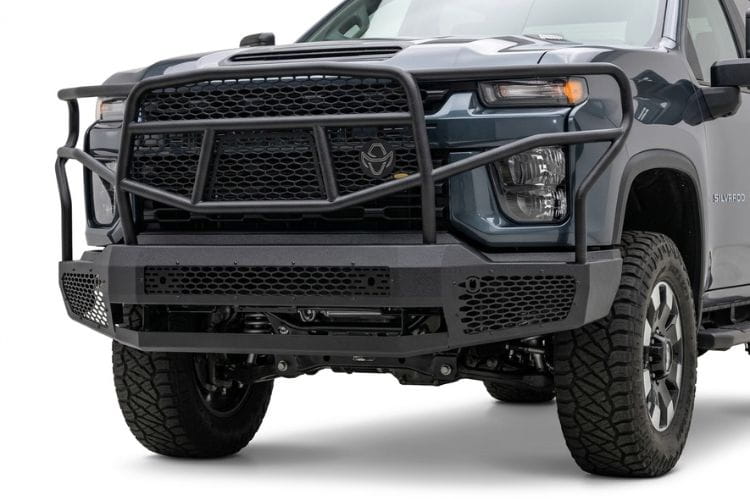 Ranch Hand MFC201BM1 2020-2023 Chevy Silverado 2500/3500 Midnight Series Front Bumper With Grille Guard