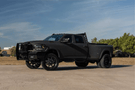 Ranch Hand Legend nerf bars RSD091C1B4S for 2019-2024 Ram 1500 Classic heavy duty ranch hand running steps and ram nerf bars.