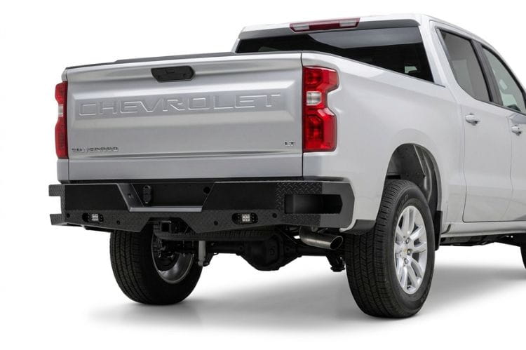 Ranch Hand SBC201BLSL 2020-2025 Chevy Silverado 1500 Sport Series Back Bumper (Fits side exhaust vehicles only)