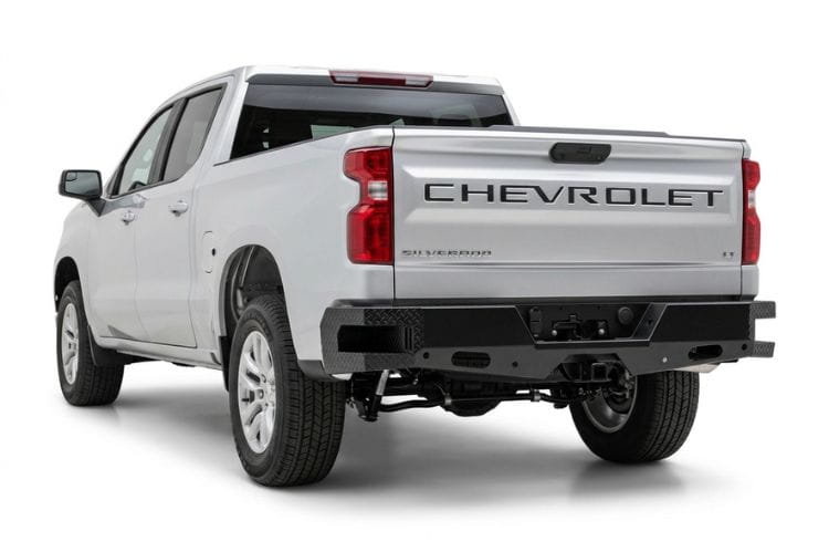 Ranch Hand SBC201BLSL 2020-2025 Chevy Silverado 1500 Sport Series Back Bumper (Fits side exhaust vehicles only)