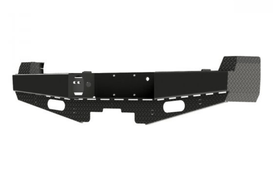 Ranch Hand SBF231BLSL Sport Rear Bumper for 2017–2026 Ford F250/F350 Superduty – heavy-duty rear bumper with black powder coat finish and factory sensor compatibility.