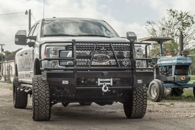 Ranch Hand Sport Series winch ready front bumper FBD255BLR for 2025-2026 Ram 2500/3500 durable Sport Series grille guard bumper