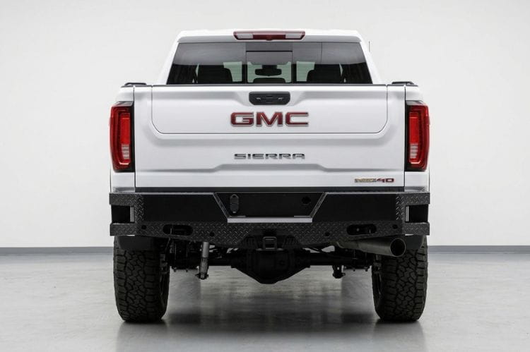 Ranch Hand SBC201BLSL 2020-2025 GMC Sierra 2500HD/3500HD Sport Series Back Bumper (Fits side exhaust vehicles only)