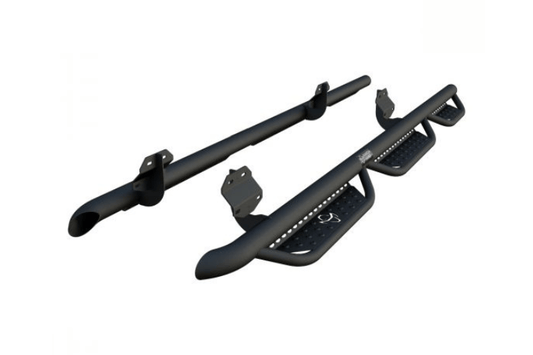 Ranch Hand Midnight step bars MRSF151S6B6S for 2017–2026 Ford F-250/F-350 Super Duty